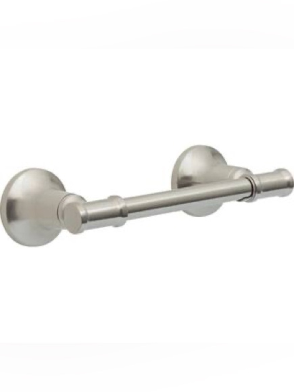 Delta Brushed Nickel Toilet Paper Holder - Silver Finish